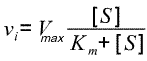 Equation Michaelis